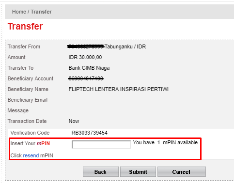 Mengapa saya tidak menerima SMS mPIN dari CIMB Niaga meskipun sudah  mengulang transaksi berkali-kali? - Quora