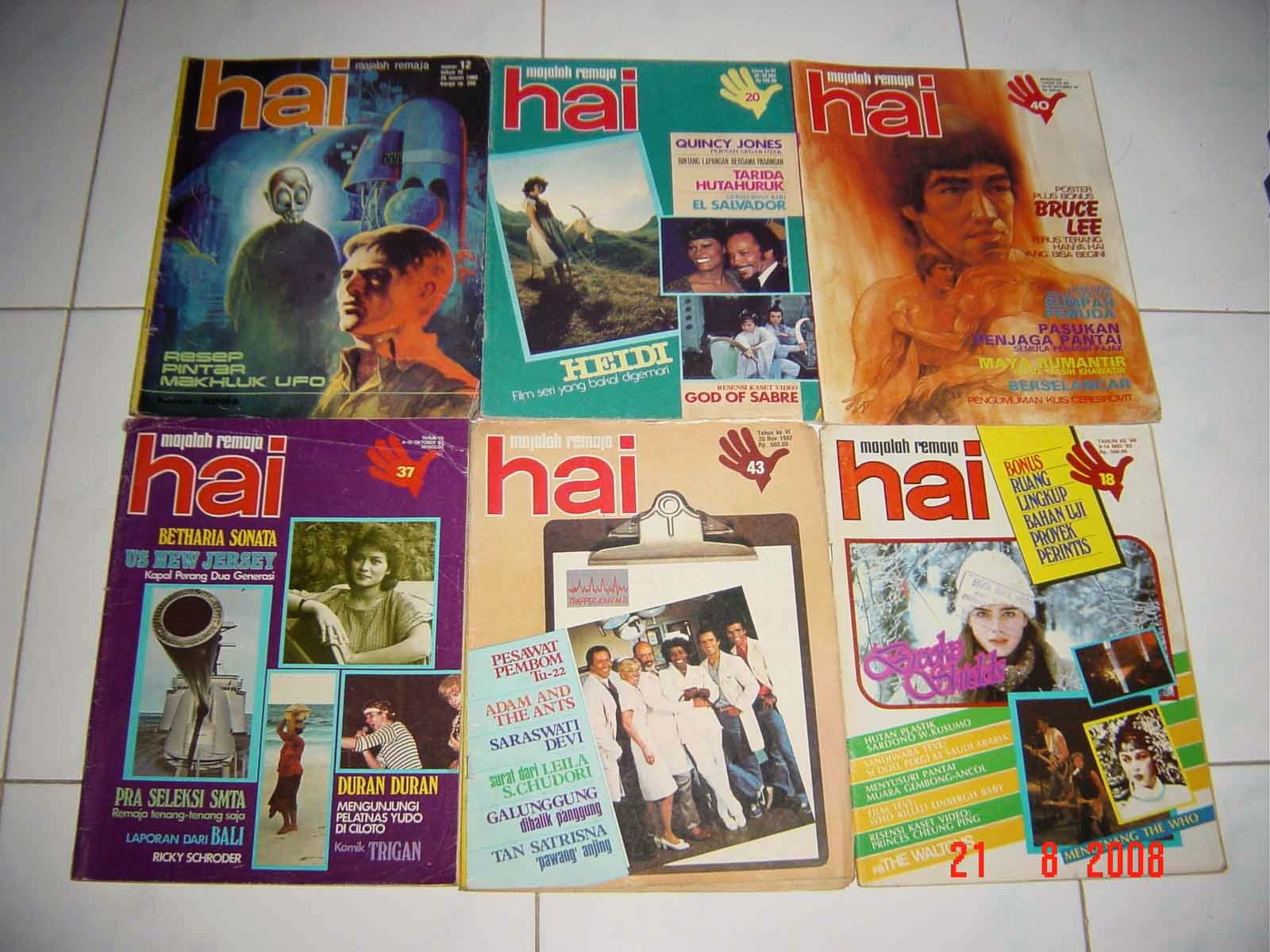 Adakah tabloid atau majalah zaman dulu yang masih kamu simpan sampai  sekarang? - Quora