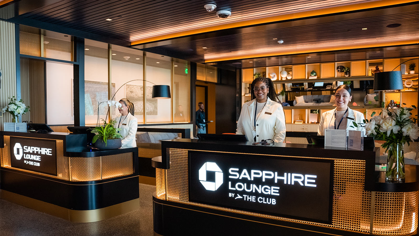 Chase Opens New Sapphire Lounge by The Club at Harry Reid International Airport in Las Vegas