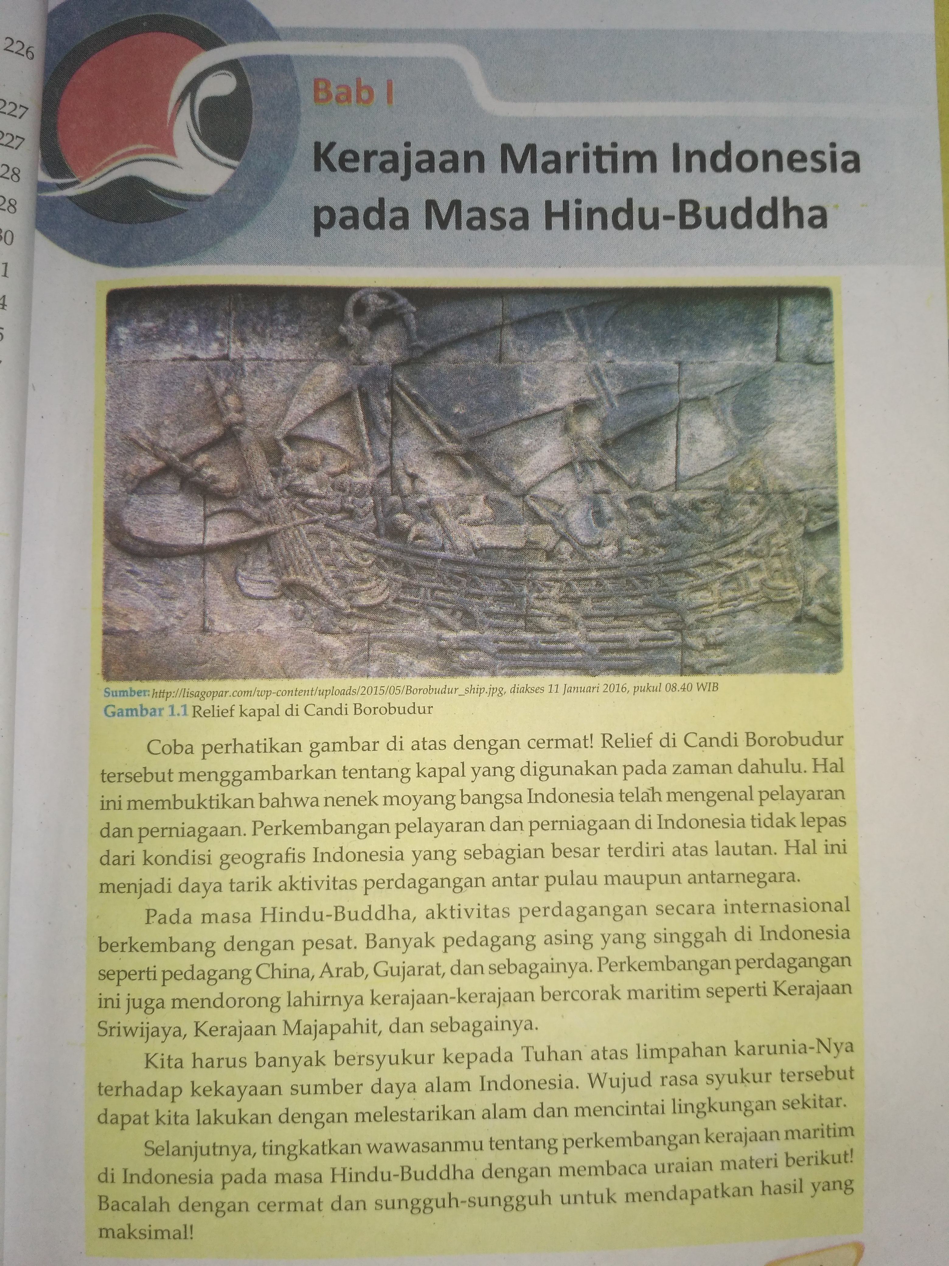 Kerajaan Maritim Indonesia pada masa Hindu Buddha Quiz - Quizizz