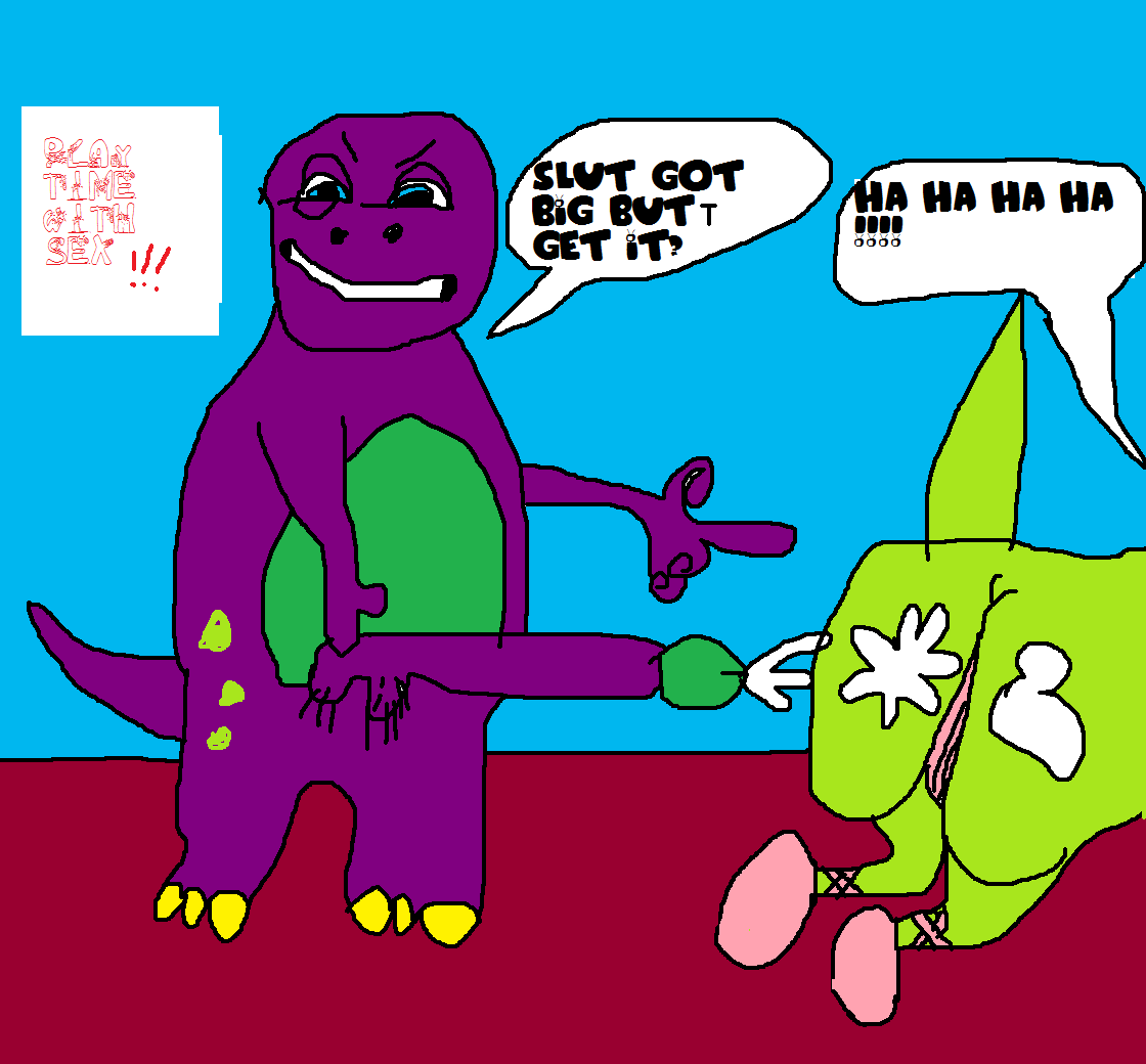 Barney feet