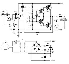 Rangkaian Elektronika Amplifier | Gambar Skema Rangkaian Elektronika