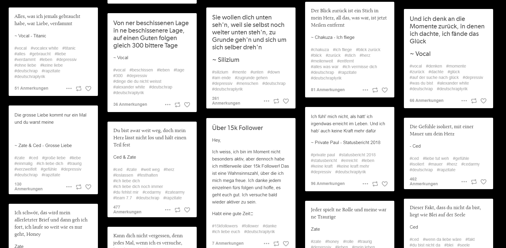 Rap Zitate Liebe Archive - Rap-Text.com