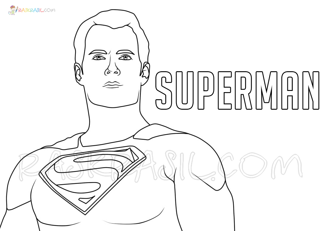 Disegni Di Superman Da Colorare 110 Immagini Per La Stampa Gratuita