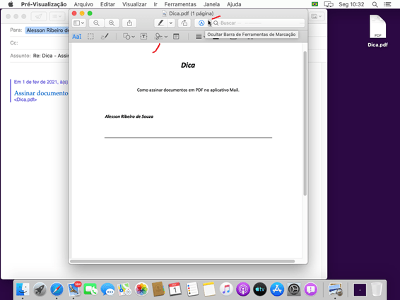Como Assinar Um Documento Pelo Mac Ravel Tecnologia