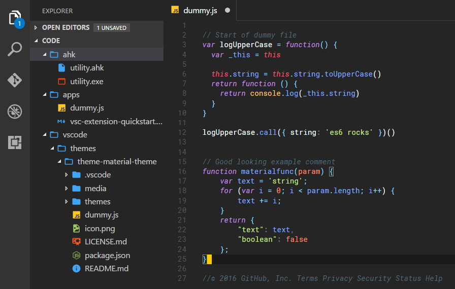 Sublime Material Theme Visual Studio Marketplace