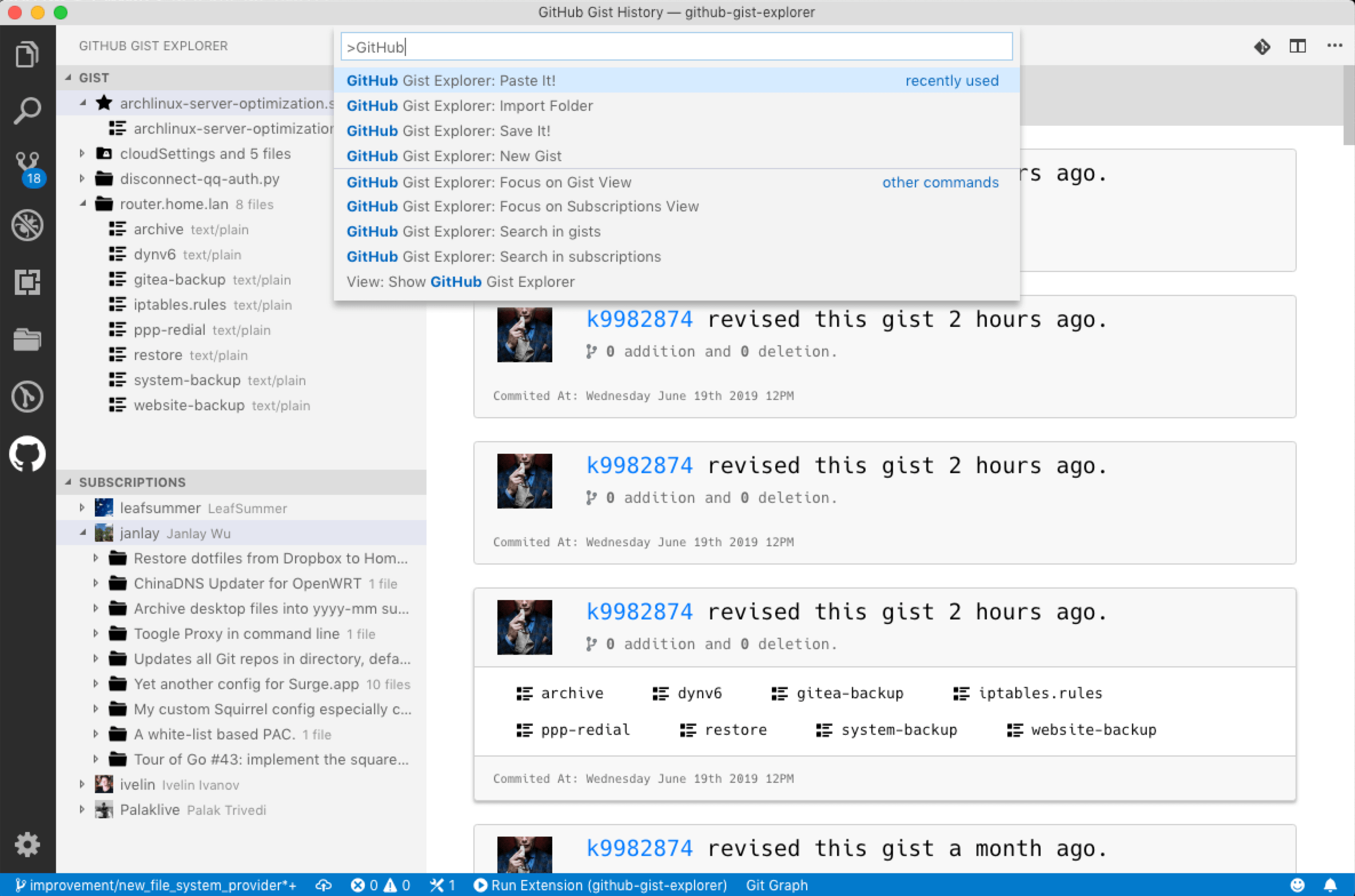 GitHub - k9982874github-gist-explorer