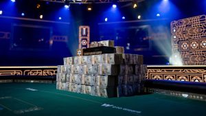 Celine Dion’s son is in the mix for  million World Series of Poker Main Event