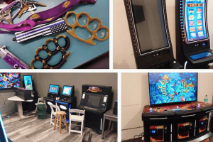 San Francisco Police arrest multiple and seize machines in searches