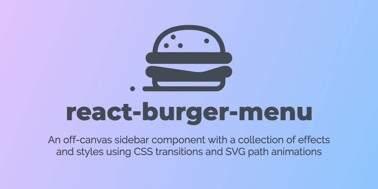 React burger menu