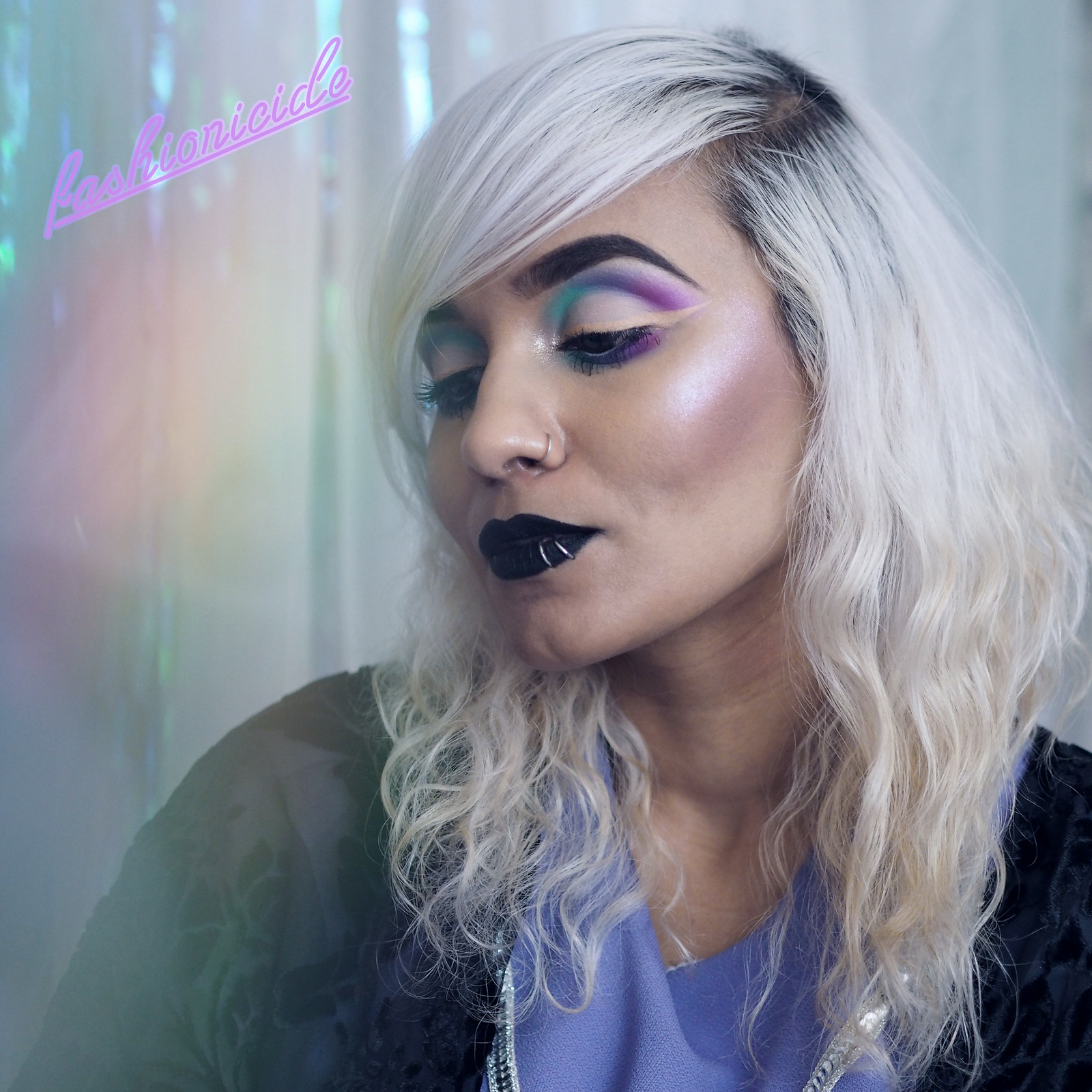 MAKEUP || Slicing that Unicorn Cut Crease with Reverse Eyeliner