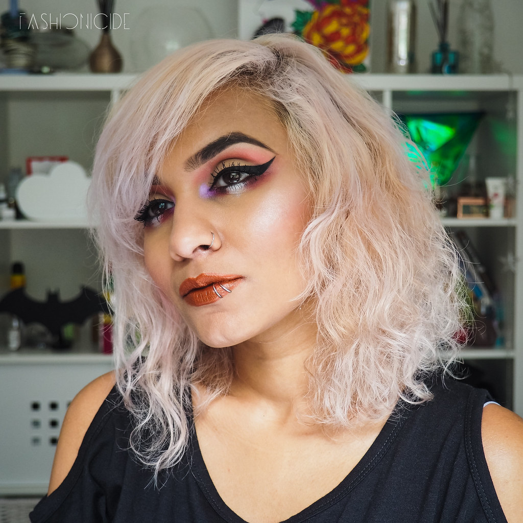 MAKEUP LOOK + REVIEW // Makeup Geek’s Duochrome Eyeshadow in Phantom