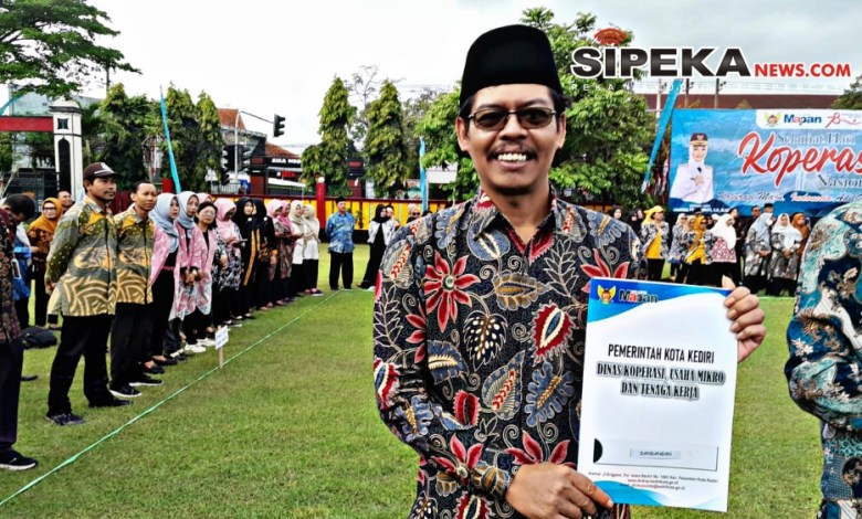 Kota Kediri Gelar Upacara Hari Koperasi Nasional ke-78, Gus Qowim Dorong Transformasi Ekonomi Melalui Gerakan Koperasi