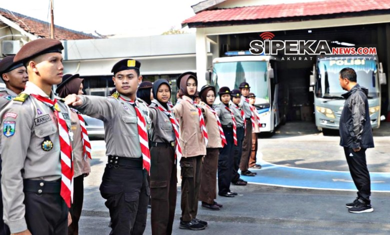 Wakapolres Kediri Ajak Anggota Saka Bhayangkara Jadi Pelopor Kamtibmas