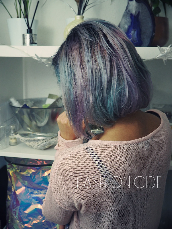 DIY // How to: Smokey Pastel Moonstone Hair using Pravana Locked In Dye!