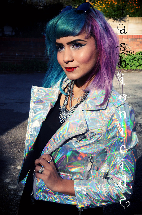 OUTFITS // The Holographic Jacket