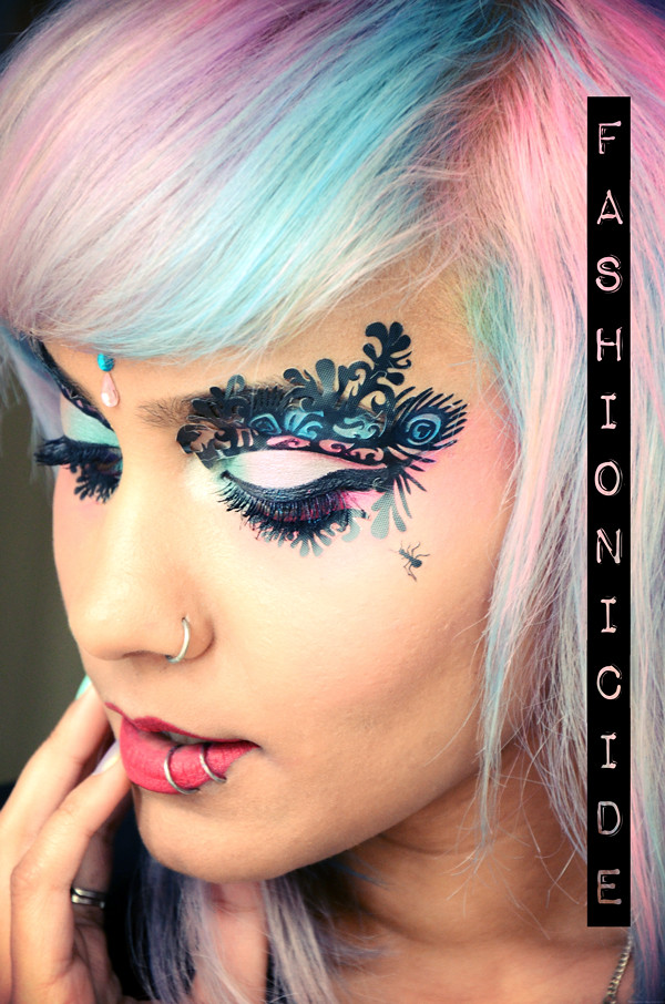BURLESQUE // FACE Lace by Phyllis Cohen & IMATS!