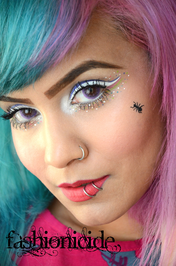 Mini Egg Inspired look featuring Inglot’s AMC Gel Liners!