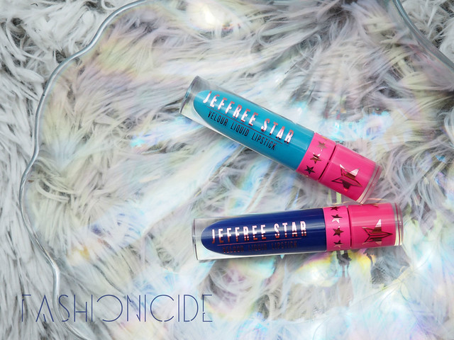 REVIEWS // Jeffree Star Velour Liquid Lipsticks in Jawbreaker and Blue Velvet