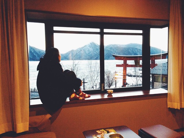 冬遊日光│住宿篇 美到冒泡中禪寺湖 經濟又實惠的ホテル花庵