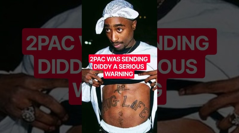 2PAC WAS SENDING DIDDY A SERIOUS WARNING #shortvideo #shorts #2pac #hiphopmusic #hiphop #rapper