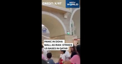Iran Attacks US Air Base: State Of Panic Among People In Doha Mall