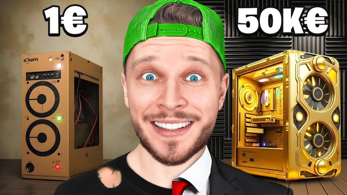 PC 1€ vs PC 50.000€
