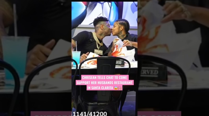 Chrisean Is Happy To Be In Her Restaurant Again #blueface #hiphopnews #viral #clips