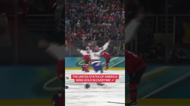 TEAM USA IS HOCKEY GOLD MEDALISTS 🥇