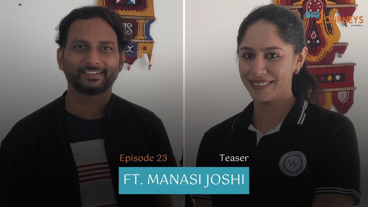 Big Journeys By ⁠@Kavishala | Teaser: Episode 23 ft. Manasi Joshi | Olympics, Paralympics 2024 India