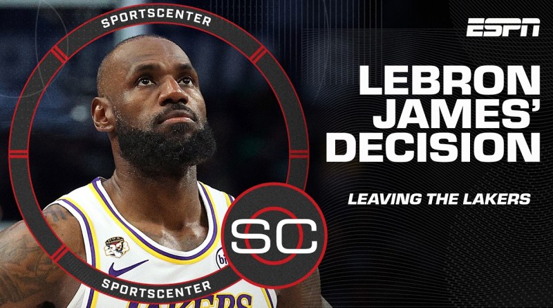 REACTION TO LEBRON LEAVING THE LAKERS 🤯 Decision factors, legacy impact & the future! | SportsCenter