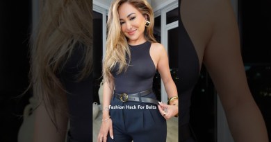 Fashion Hack For Belts 💫 #grwm #ootd #fashion #outfit #style #styleinspo #shorts #beauty #grwm