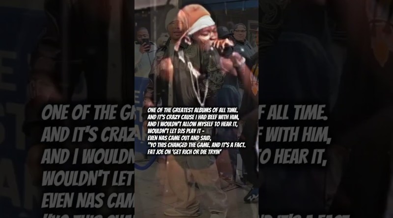 Fat Joe Calls 50 Cent's Debut One Of Hip-Hop's Greatest Albums