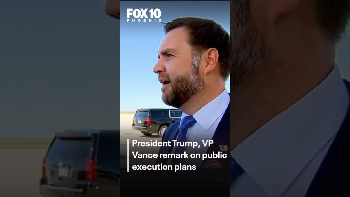 Trump, Vance react to scheduled military execution | FOX 10 Phoenix
