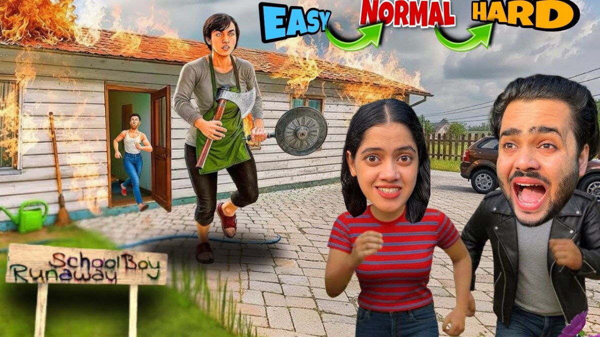 We Escaped BUT Couldn’t Escape ! This MODE is Crazy | School Boy Runaway