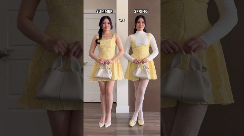 SUMMER OR SPRING? subscribe for more! #ootd #fashiondress #outfitideas #womensclothing #fashion