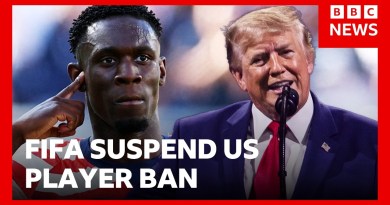 US player reinstated for World Cup after Trump calls Fifa | BBC News