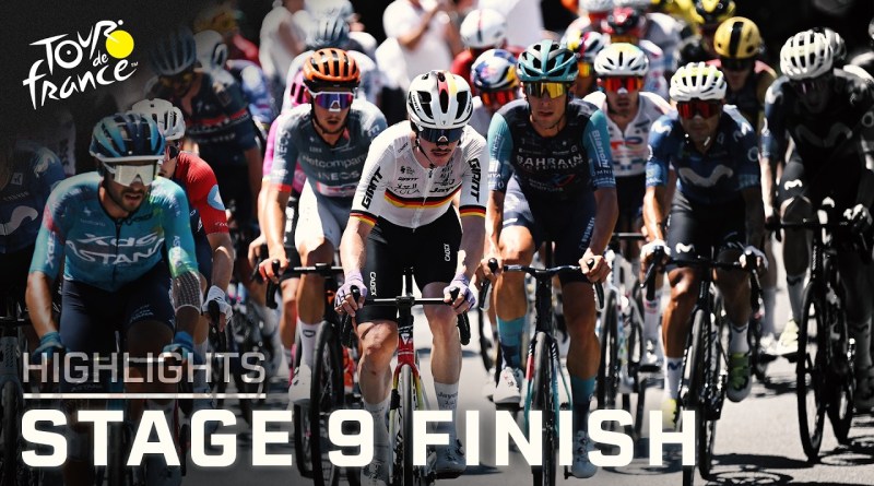 Tour de France 2026 Highlights: Stage 9 finish | Cycling on NBC Sports