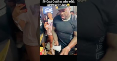 50 Cent Cut fom cake with girlfriend & bite😂#rap #music #hiphop #newmusic #50cent #gangstarr #short