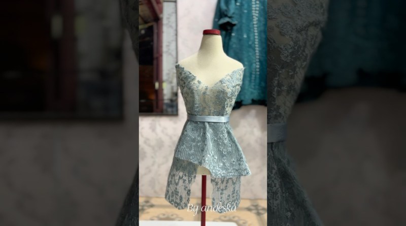 Inspirasi model kebaya #cutting #swing #fashion #kebaya #pola