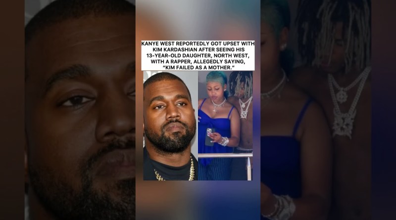Kanye West Reportedly Blasts Kim Kardashian Over North West’s Rapper Encounter