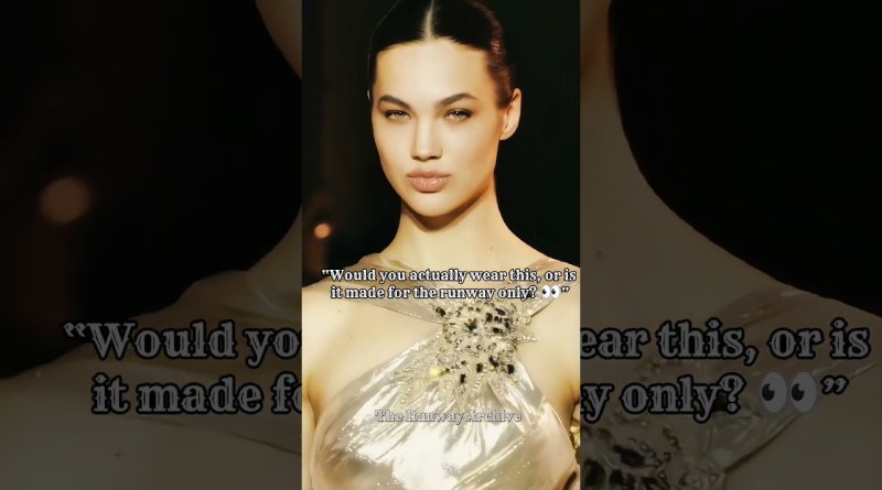 This Couture Dress Looks Like Liquid Gold ✨ | Haute Couture #luxuryfashion #fashion