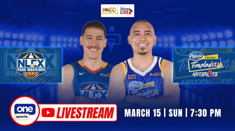 LIVE: NLEX vs MAGNOLIA | PBA 50 COMMISSIONER’S CUP | MARCH 15, 2026