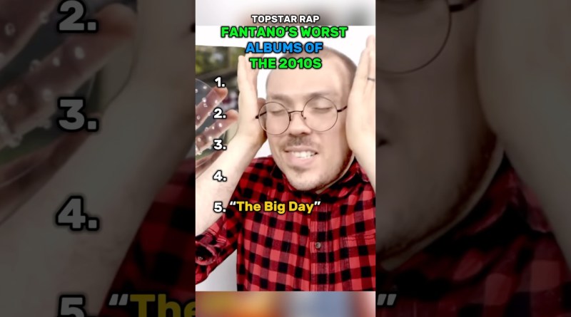 Fantano’s Worst Albums Of The 2010s! #fantano #albumreview #chancetherapper #rap #rapper #lilxan