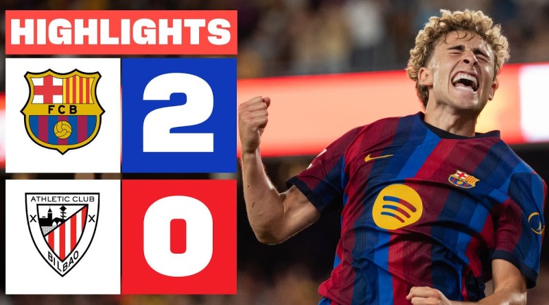 FC BARCELONA 2 – 0 ATHLETIC CLUB | RESUMEN LALIGA EA SPORTS