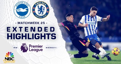 Brighton v. Chelsea | PREMIER LEAGUE HIGHLIGHTS | 2/14/2025 | NBC Sports