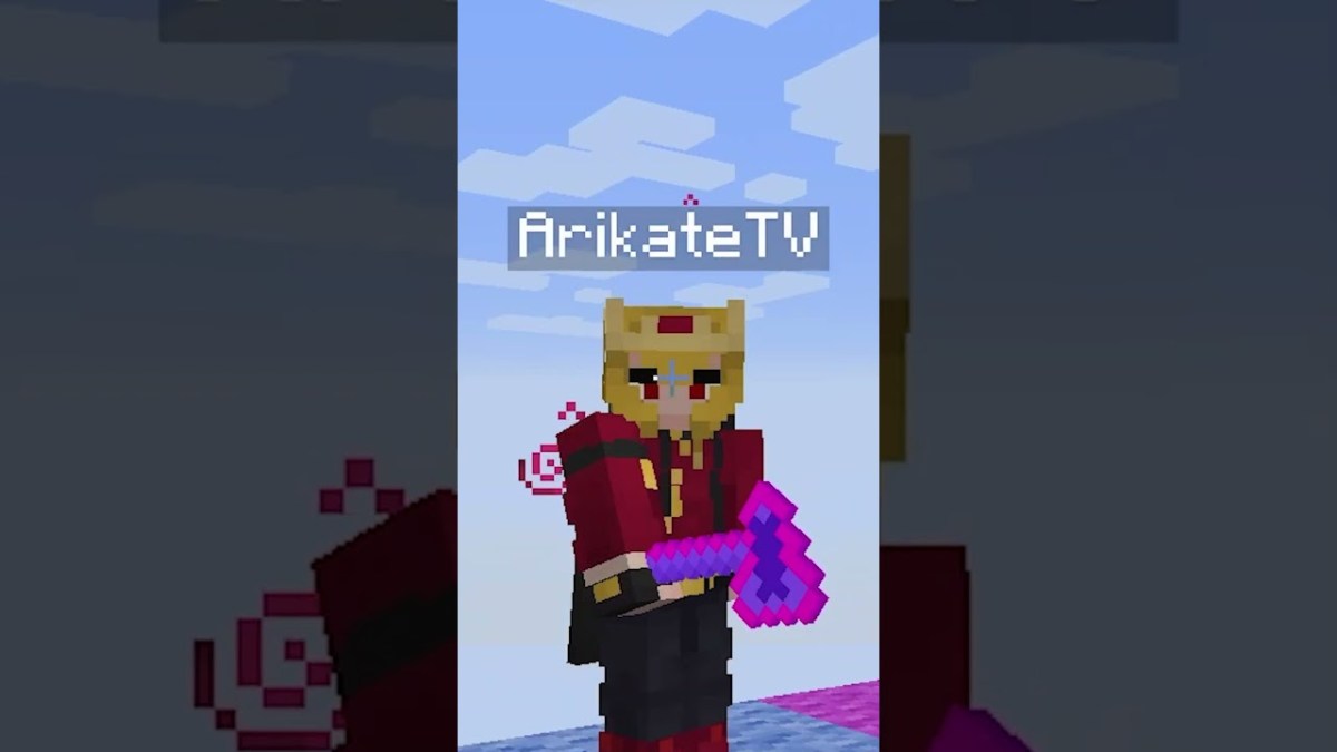 Orangeblauer Typ vermöbeln!  #minecraft #gaming #shorts