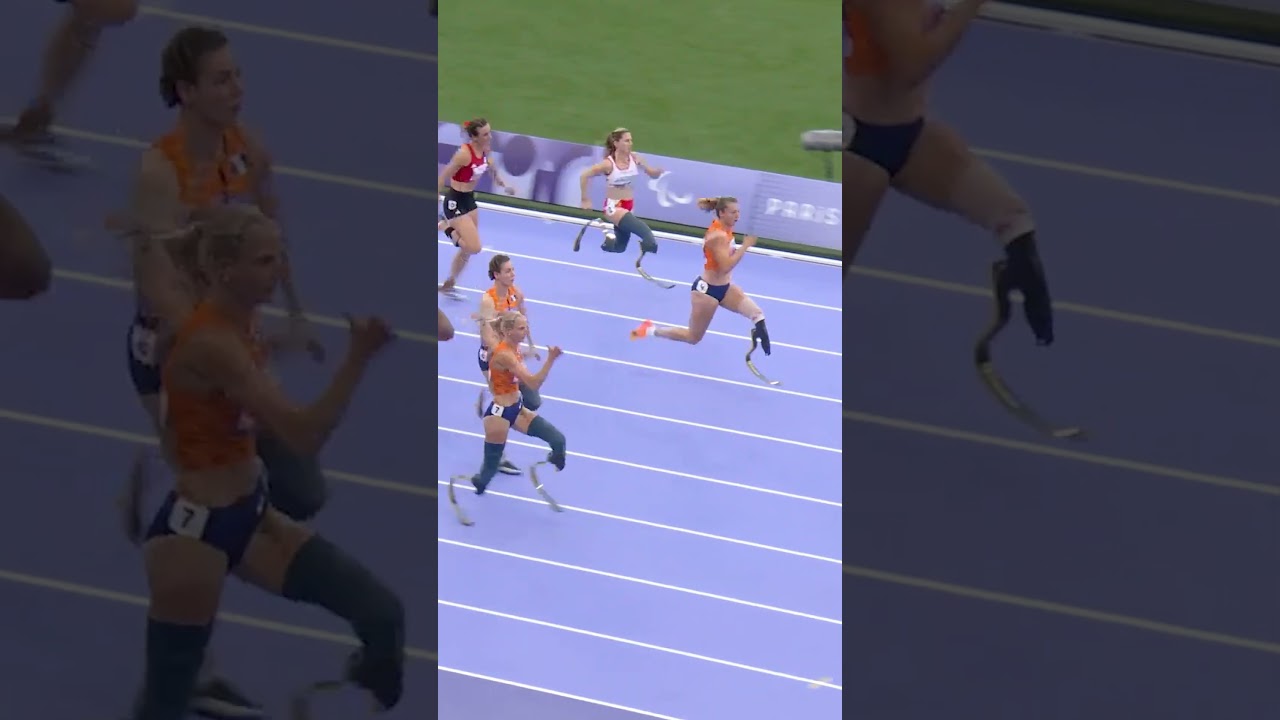 Fleur Jong Wins Women's 100m Gold 🇳🇱🥇