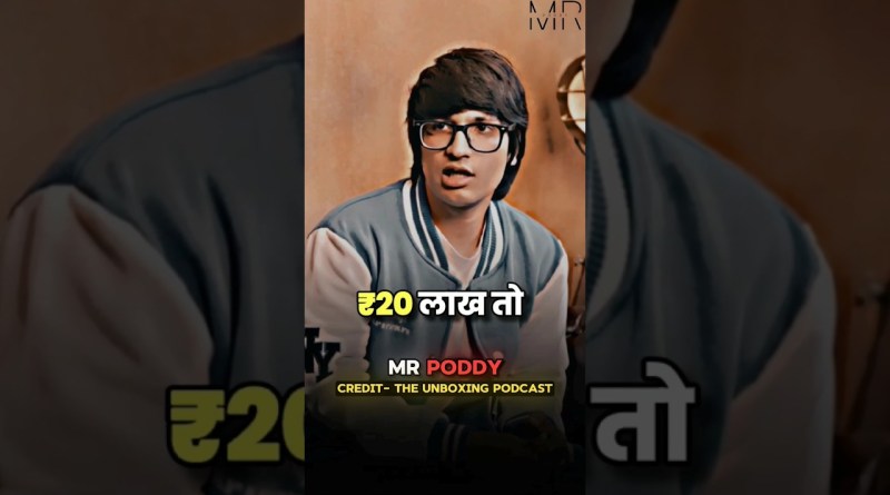 Sourav Joshi Income Revealed 😱😁 #shorts #podcast #souravjoshivlogs