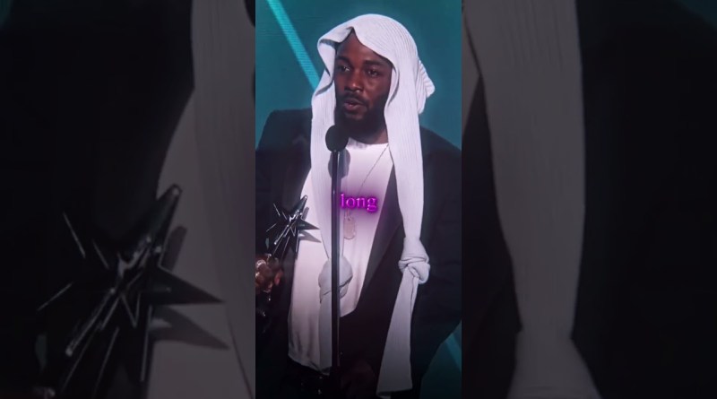 Kai Cenat Reacts To Kendrick Lamar Winning Album Of The Year Award